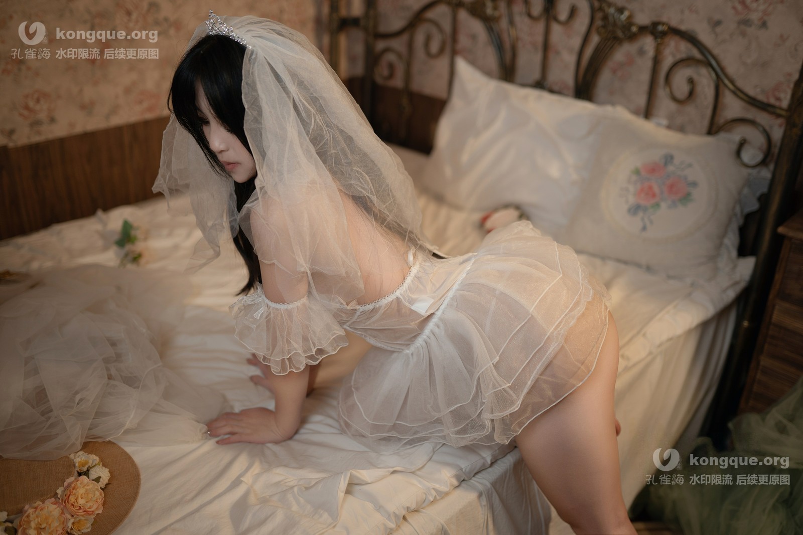 Bangni邦尼 – 白色花嫁 Cosplay 高清写真集（85P-1.02GB）插图9