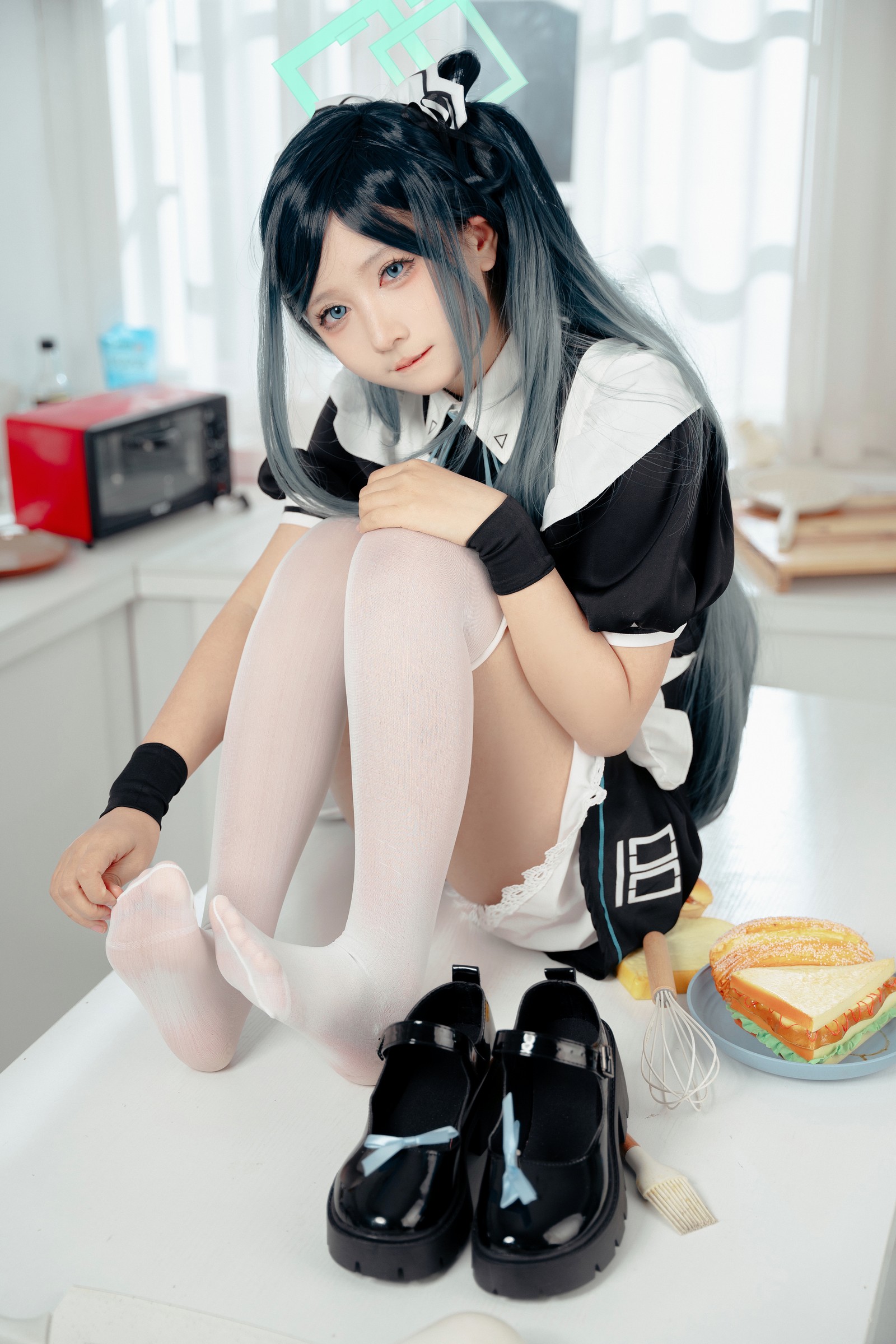 喜欢爱理吗COS写真：碧蓝航线独角兽婚纱高清套图（31P-172.5M）插图8