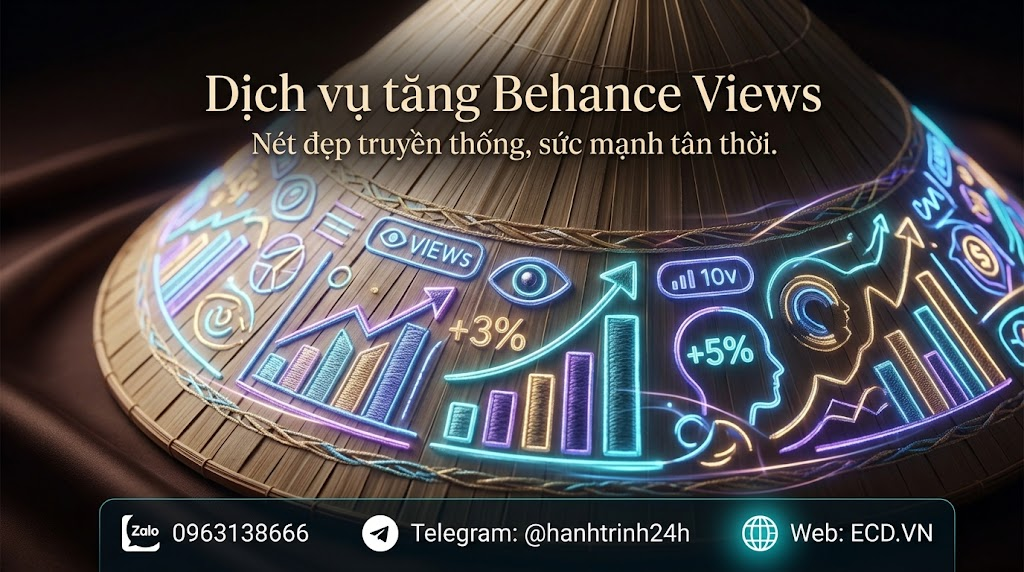 tăng behance views real