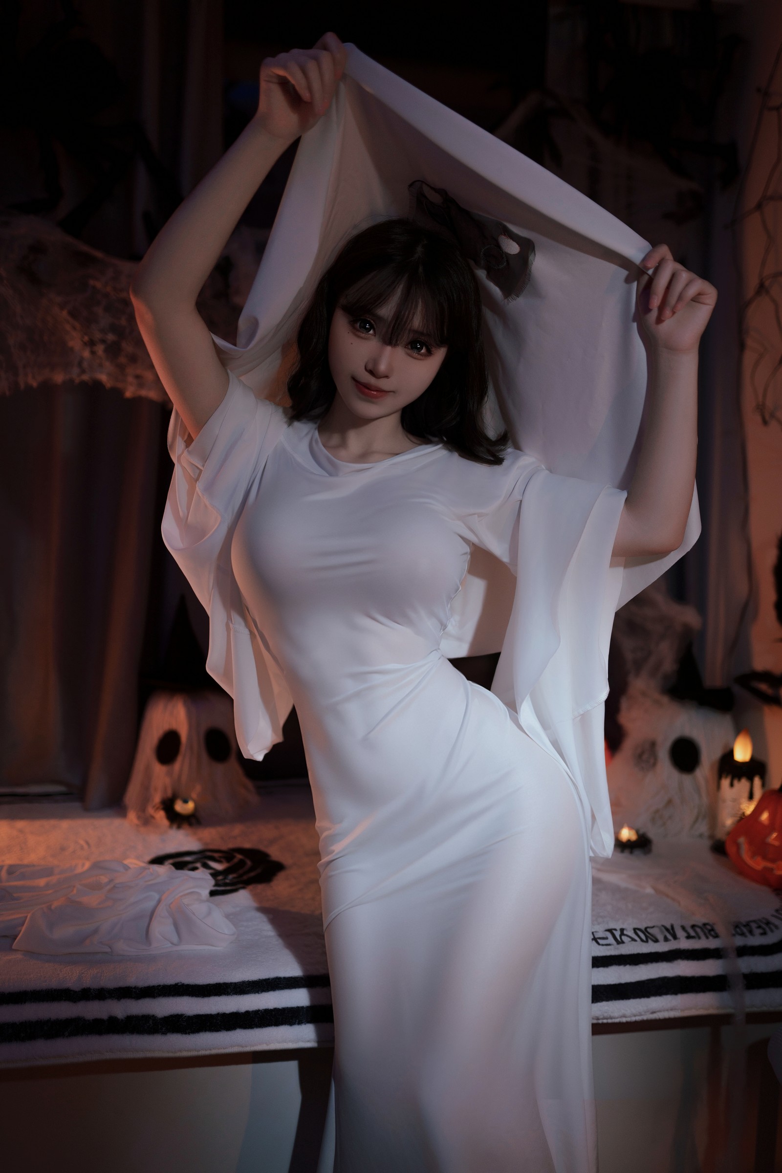 Bangni邦尼 – 幽灵娘 Cosplay 高清写真集（88P-8V-1.29GB）暗黑幻想风插图