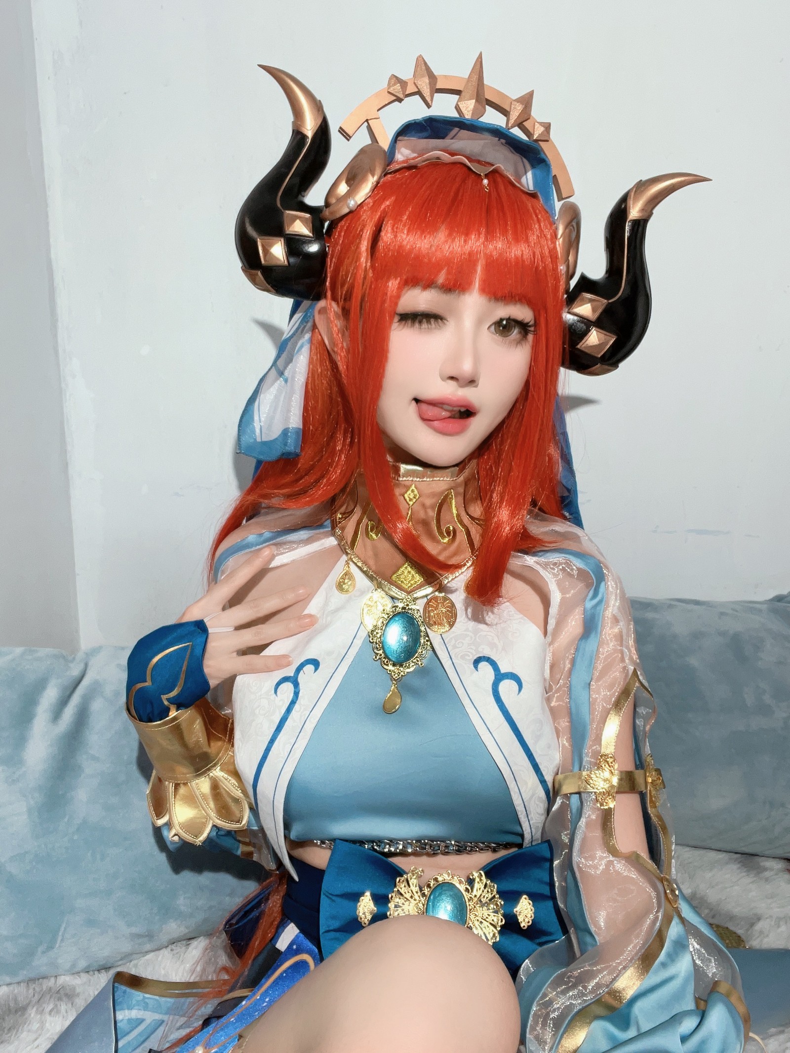 趴趴捣蛋陌 妮露 西域舞娘 Cosplay 写真集｜异域风格高清摄影（67P｜236MB）插图3