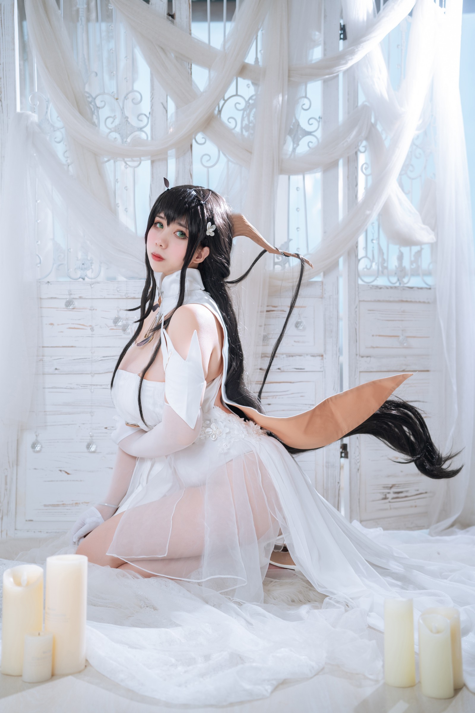 Meroko_魅瞳 – 碧蓝航线 不挠 Cos 高清写真（53P-484.7M）舰娘角色精品合集插图