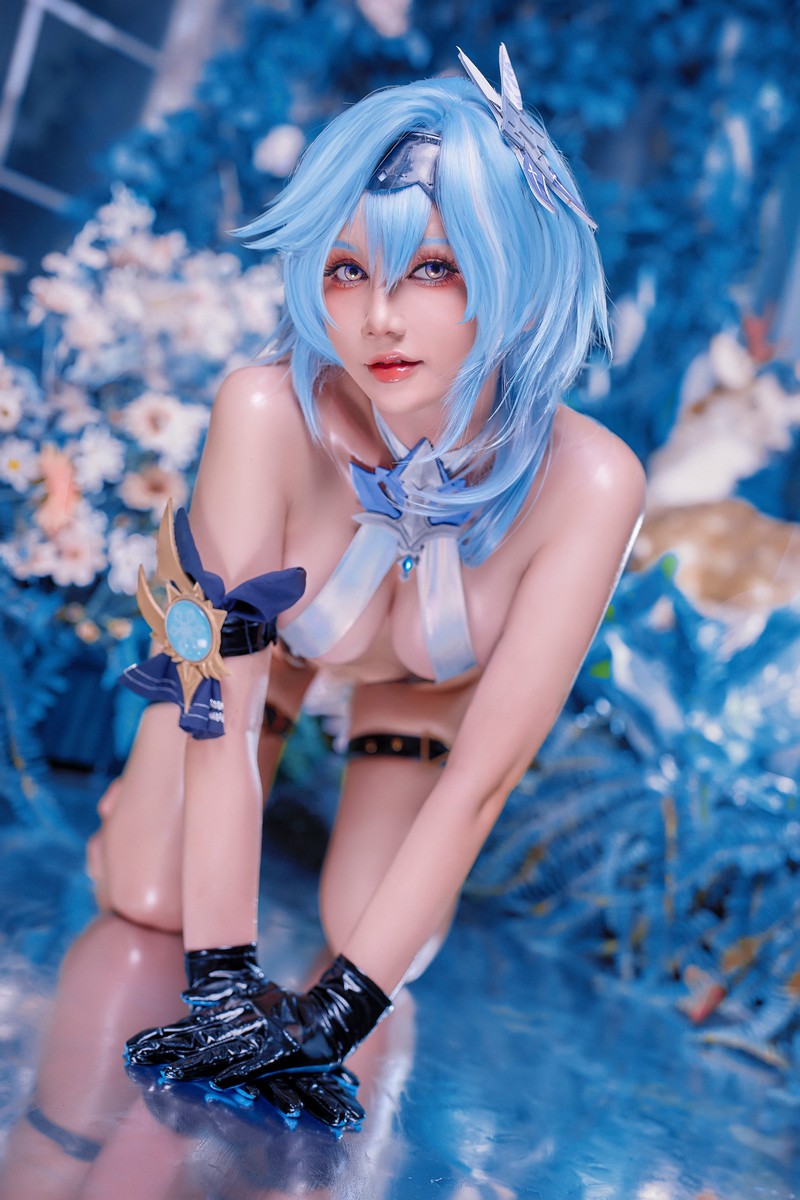 Joyce Lin2x Eula Cosplay Genshin Impact 写真 39P插图3
