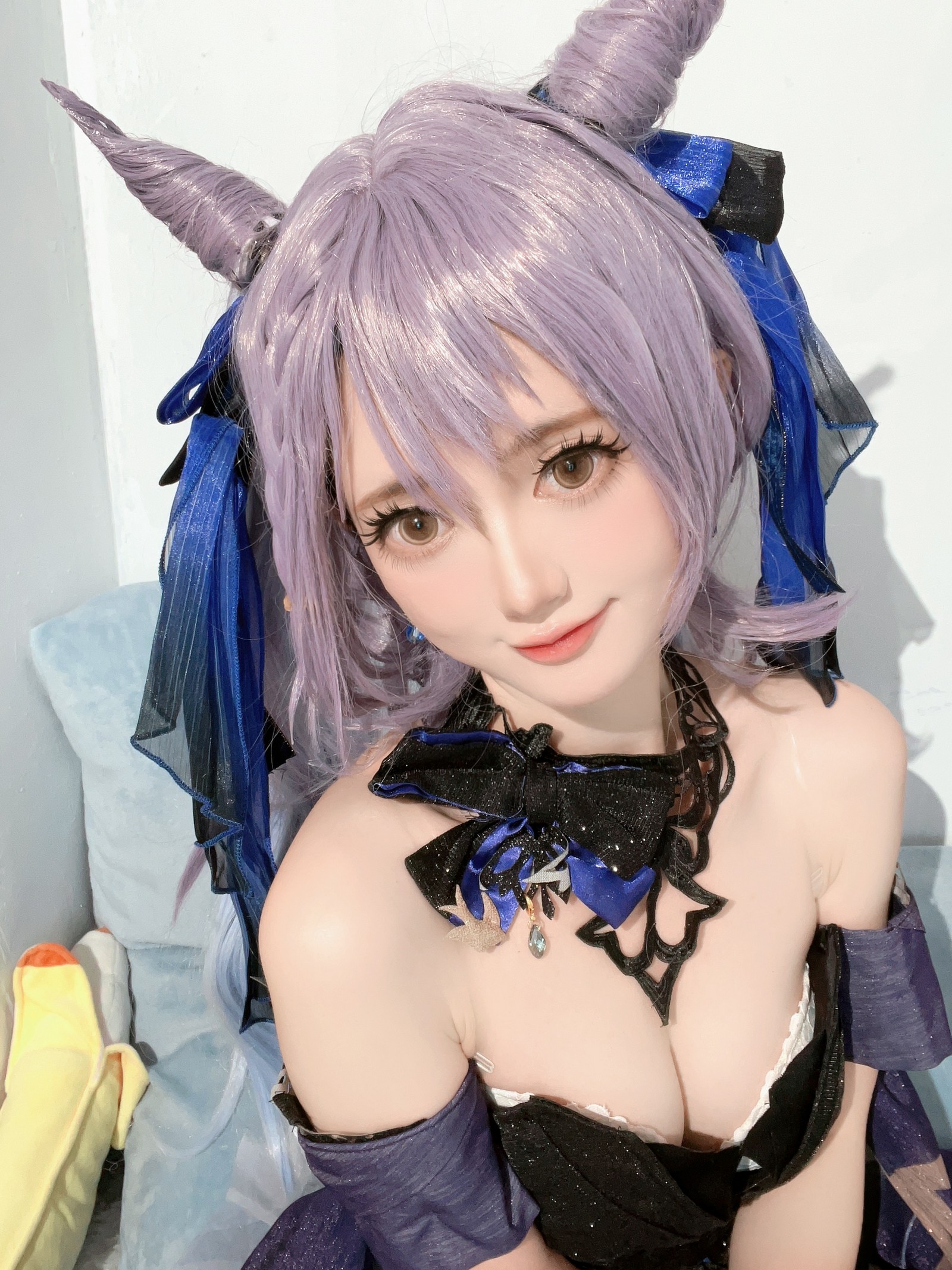 趴趴捣蛋陌 刻晴 Cosplay 写真合集｜原神人气角色 写真＋视频（92P＋1V｜677MB）插图7