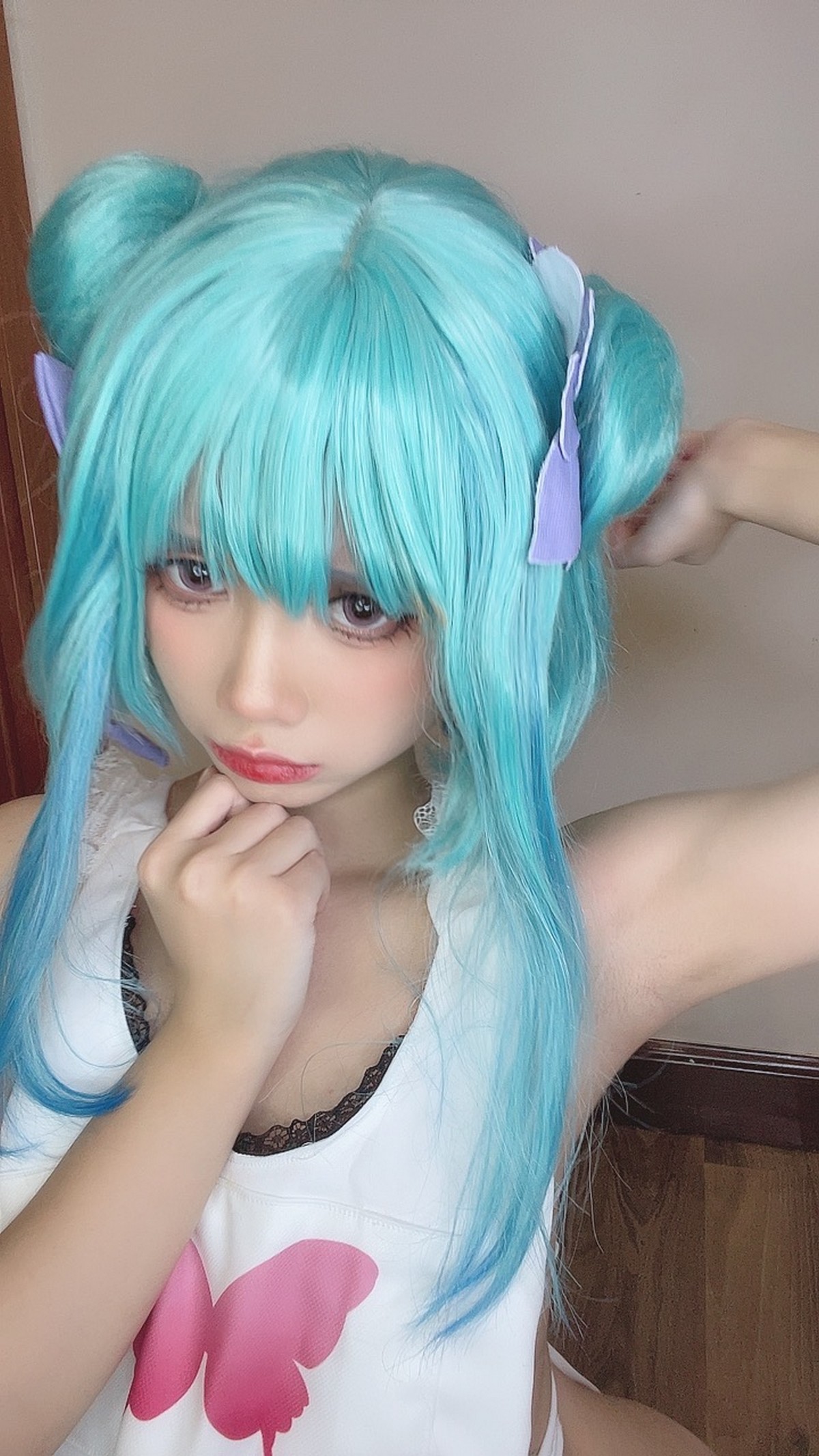 PoppaChan Uruha Rushia Cosplay (Hololive) – 107 Photos 608MB插图6