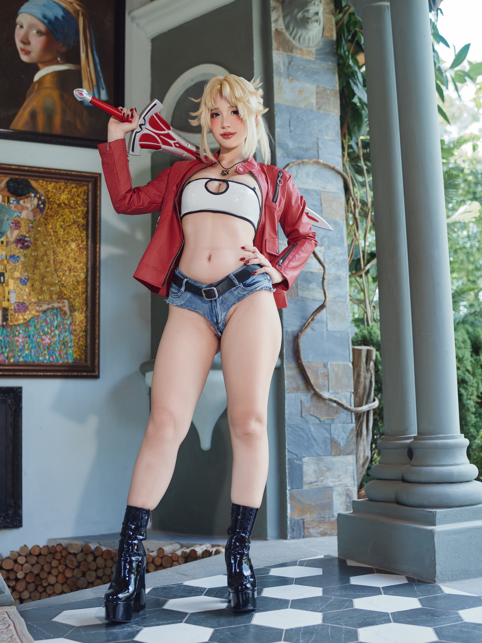 Puy Puy – Mordred Fate/Grand Order Cosplay 写真合集（196P+5V-3.21GB）插图2