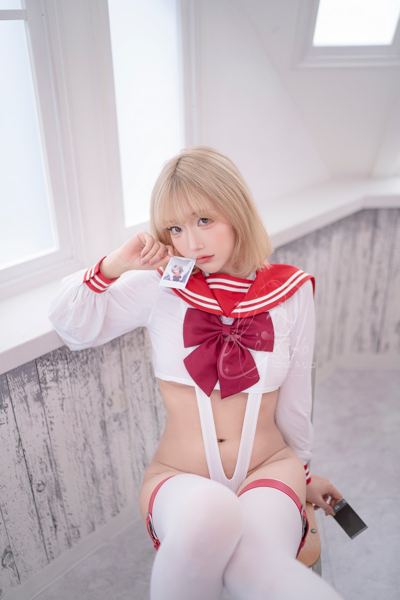 切切Celia 小春日和制服 校园制服 Cosplay 写真 35P插图9
