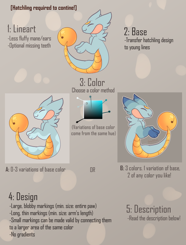 The image guide for designing young Shinies