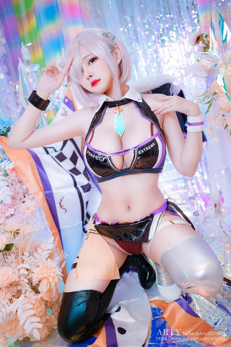 Arty亚缇 Mash Racing Suit Cosplay (FGO)【22P｜63.7MB】插图7