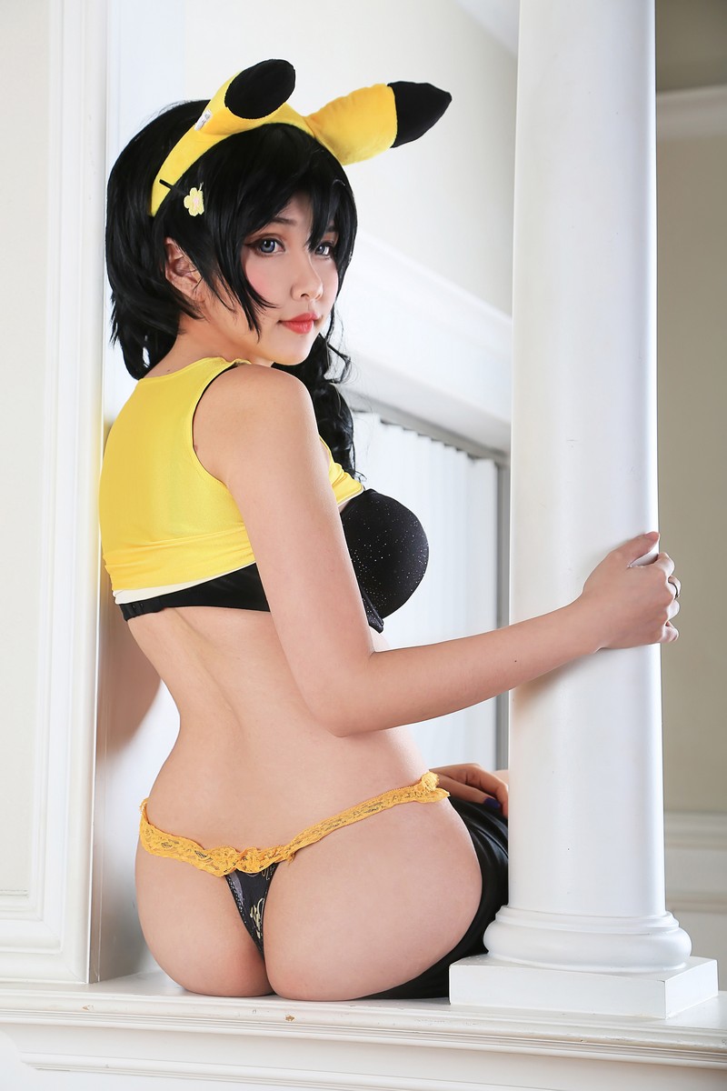 Hana Bunny 皮卡丘 Cosplay写真｜Pokemon Pikachu 高清图片合集[8P-12.1M]插图5