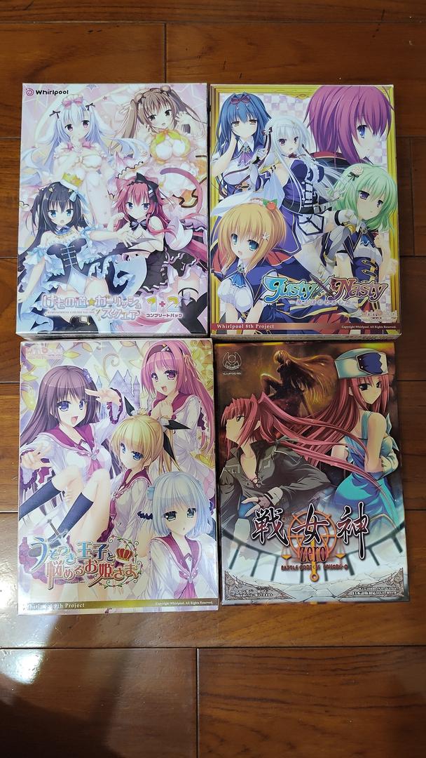 ギャルゲー] Whirlpool最終作Relirium紀念特裝版開箱(外加一點考古