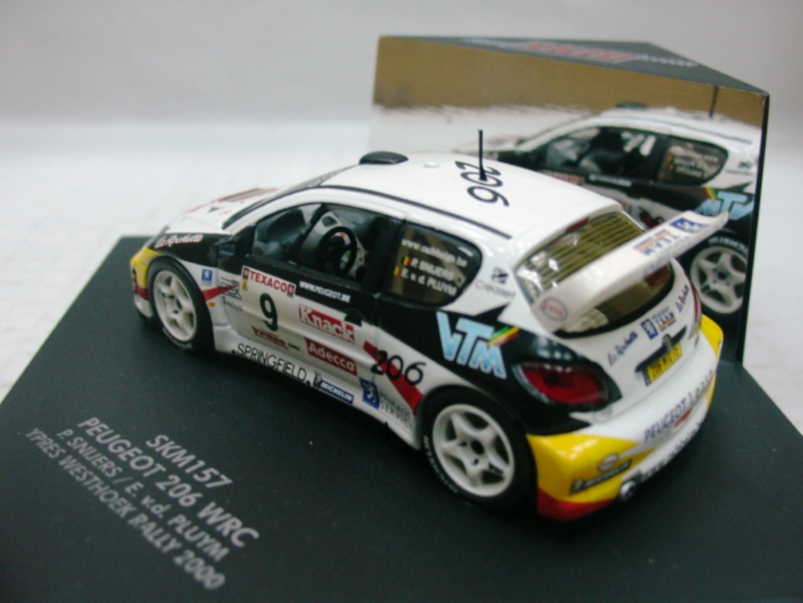 VITESSE SKID ÉDITION Limitée Peugeot 206 WRC Winner Tour De Corse 2000