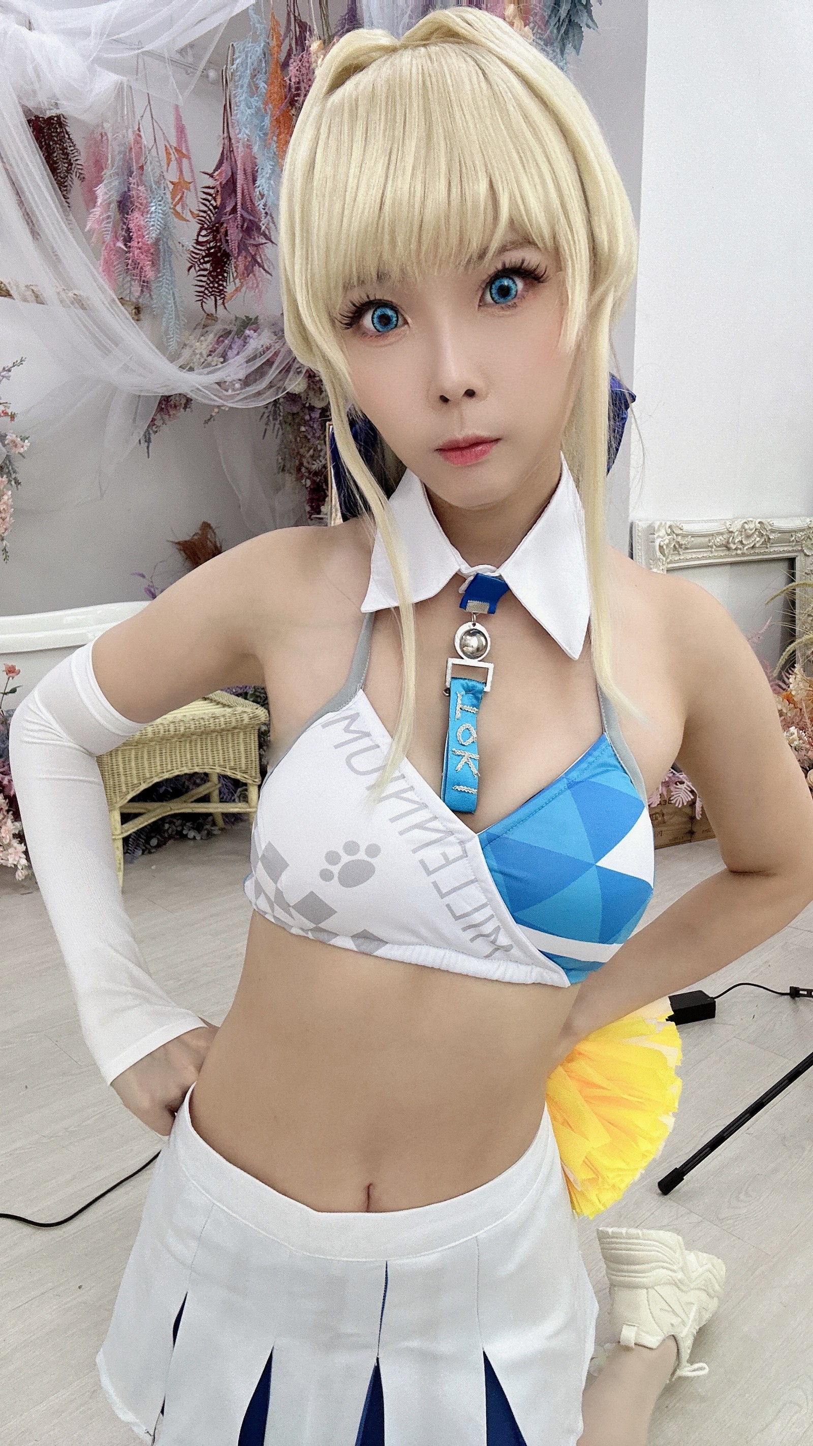 Maou Mo – Cheerleader Toki 啦啦队 Cos 写真（21P-70.3M）青春活力风插图2