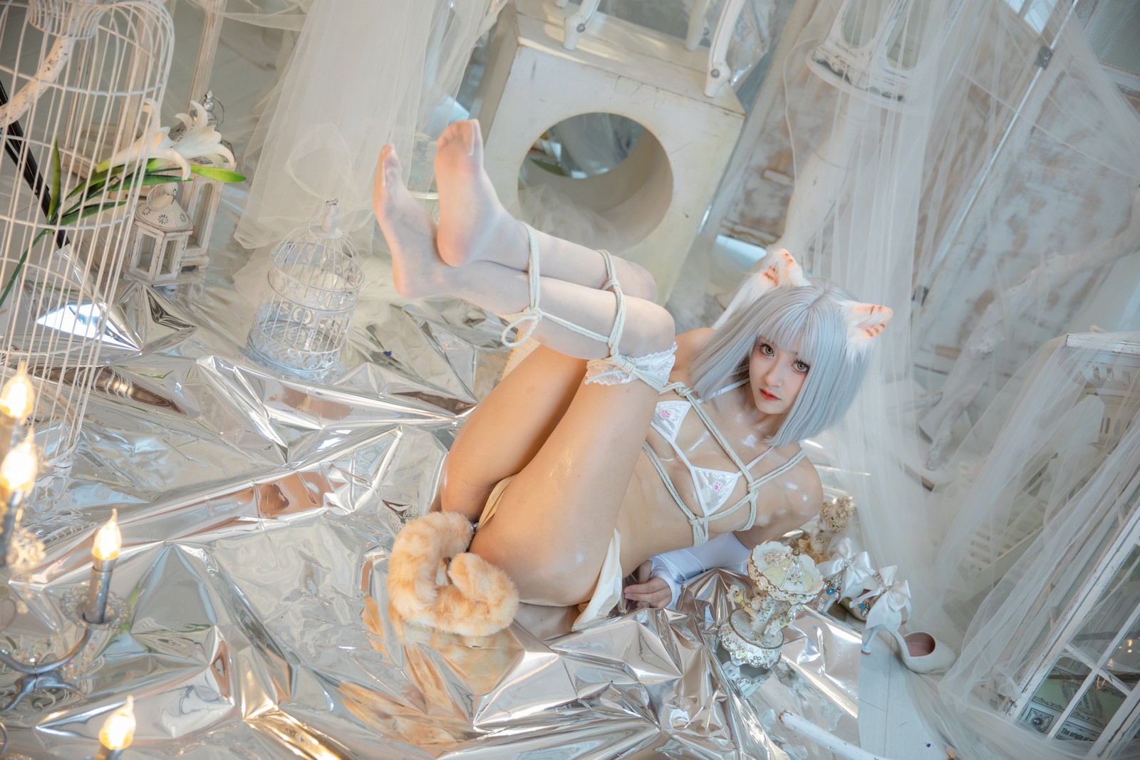 冬马路纱 猫猫拳 写真集｜可爱系主题 高清摄影（40P｜435MB）插图9