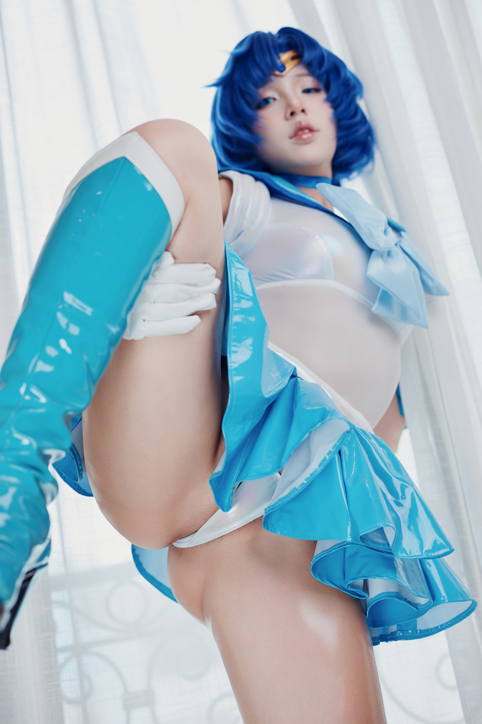 Puy Puy – Sailor Mercury 水手水星 Cosplay 写真（288P+10V-2.26GB）美少女战士插图9
