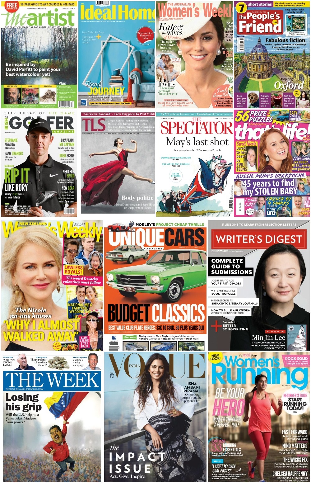 50 Assorted Magazines - February 10 2019 50 Assorted Magazines - February 10 2019
