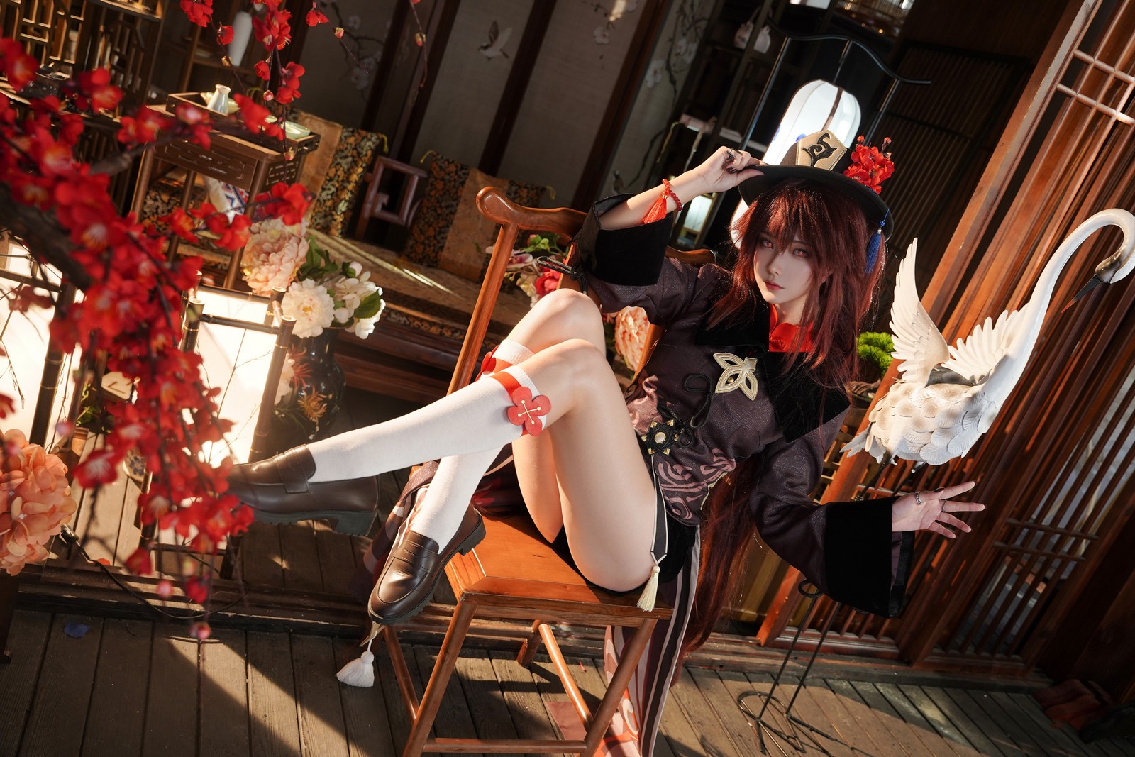 Seya-狮砸 – 原神 胡桃 Cosplay 高清写真集（9P-118MB）插图6