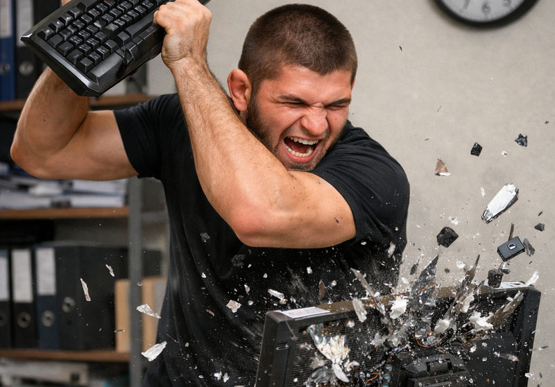 Хабиб за компютърните игри: Ако си ми брат, ще ти счупя компютъра