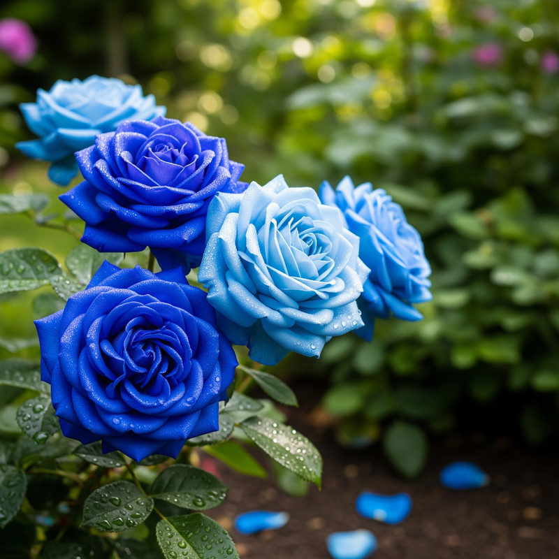 Blue Roses: The Flower of Mystery, Rarity, and the Impossible