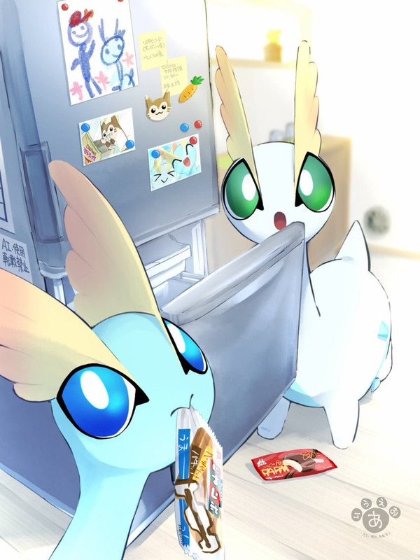 furret-and-amaura-pokemon-drawn-by-tl2zy