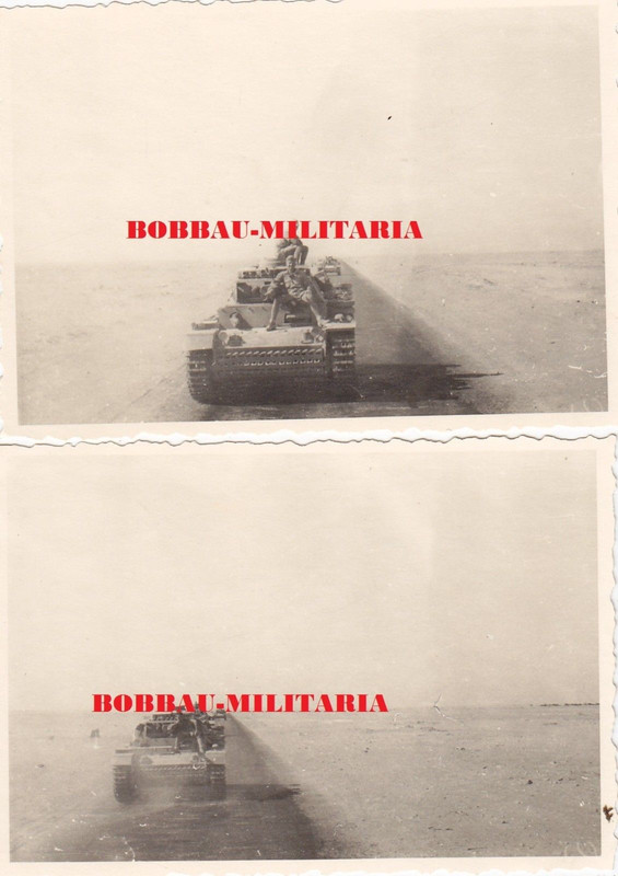 Afrikakorps DAK Panzerkampfwagen III Vormarsch Wüste desert Panz