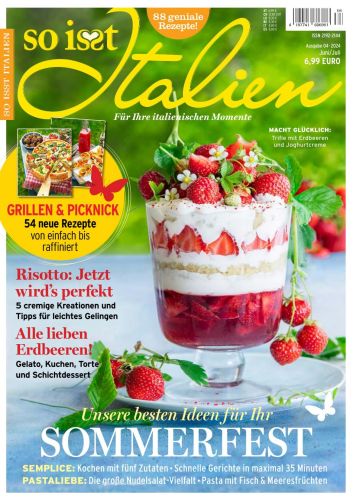 Cover: So isst Italien Magazin Juni-Juli 2024