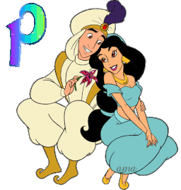 Aladin y Jazmín de Aladdin  P