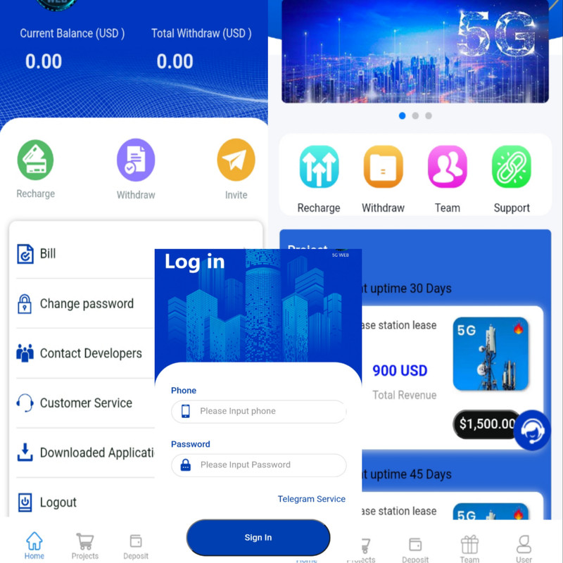 5G Network Investment Web App – Full Source Code