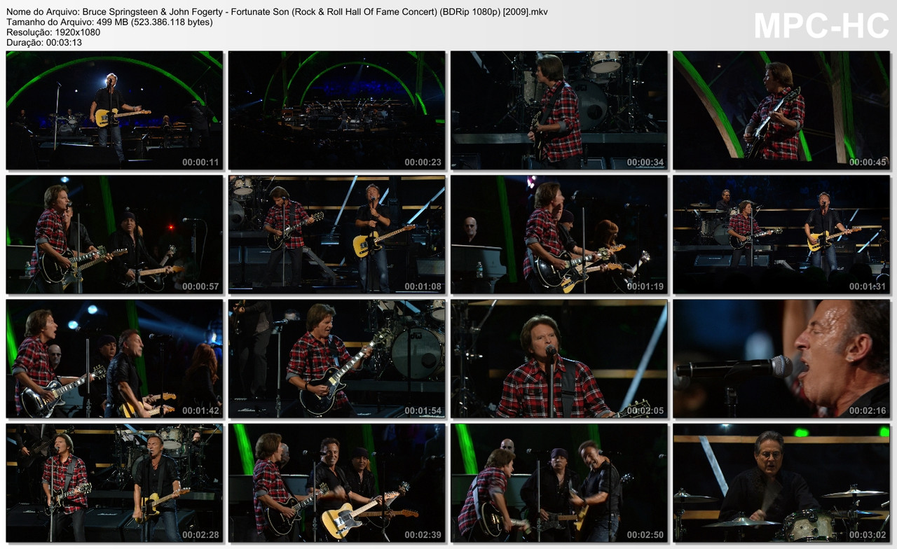 Bruce Springsteen & John Fogerty - Fortunate Son (Rock & Roll Hall Of Fame Concert) (BDRip 1080p) [2
