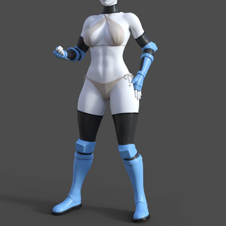 Dirty Fighter Outfit for Genesis 8 Females