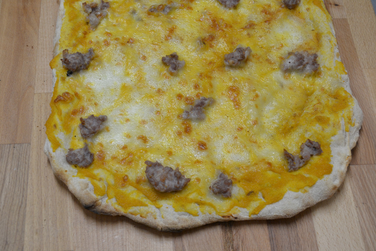 Zucca e salsiccia