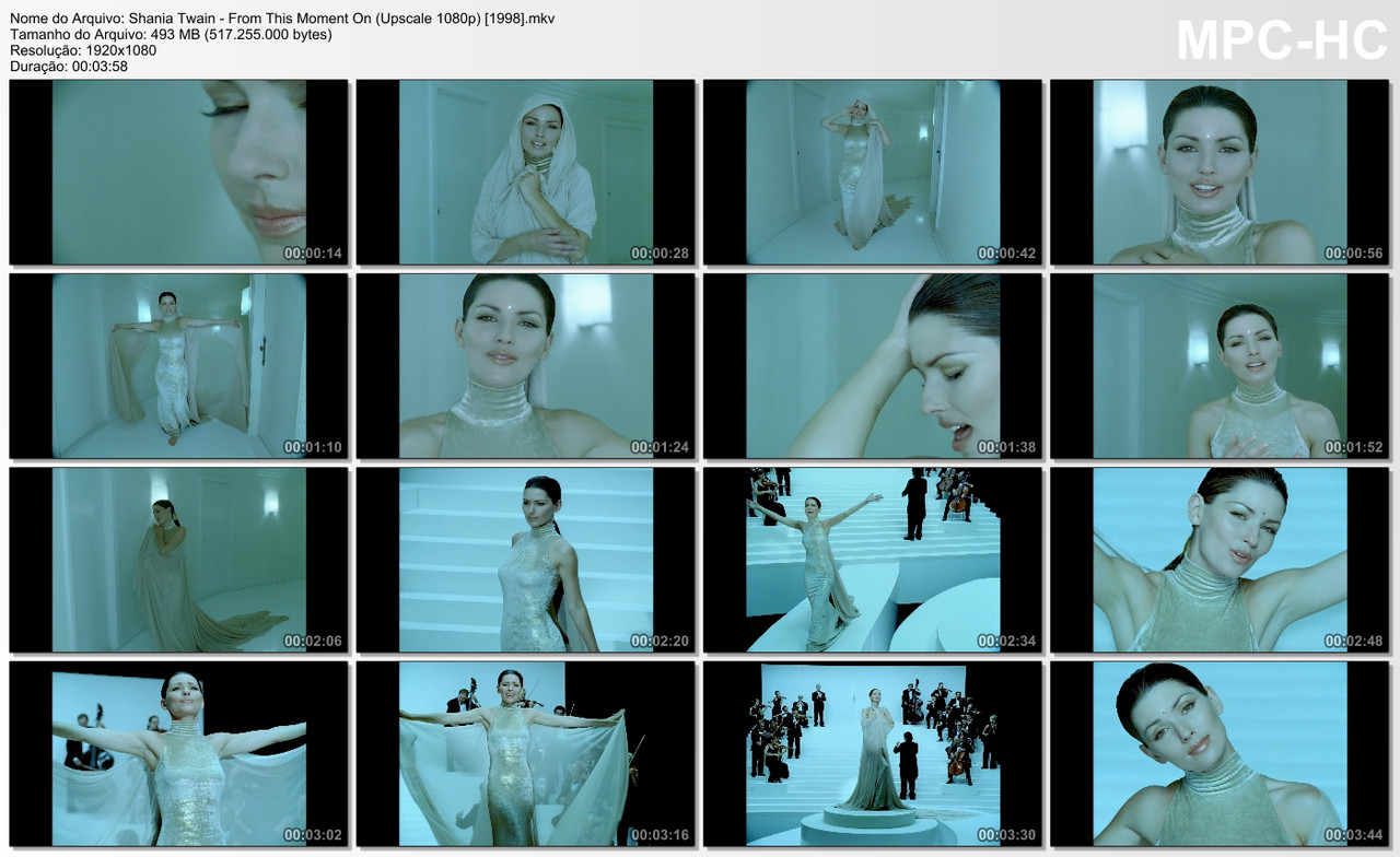Shania Twain - From This Moment On (Upscale 1080p) [1998]