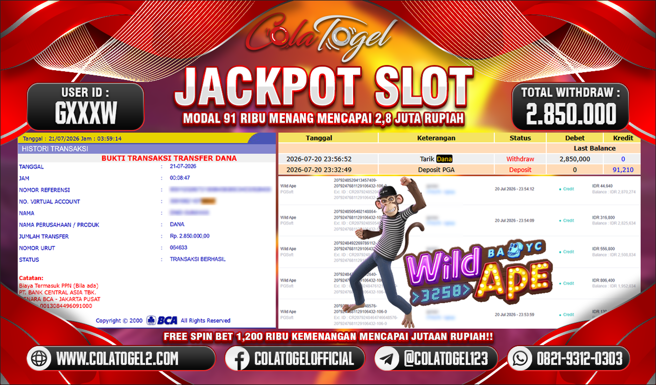 JACKPOT SLOT GACOR!!
