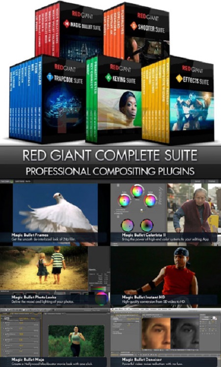 Red Giant Plugins Bundle 12.2018 (Mac OS X)