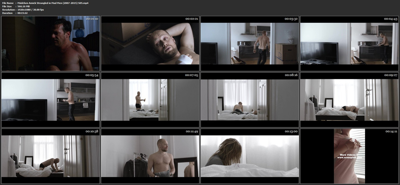Mädchen Amick Strangled in Mad Men (2007-2015) S05.mp4
