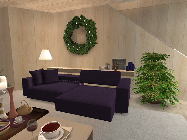 Hellohello: Domy - Stránka 4 Christmas-Chalet-interior-38