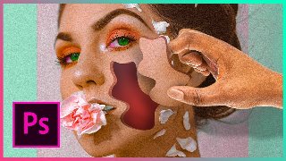 Advanced Photoshop Manipulation - The Puzzle Girl Artwork
