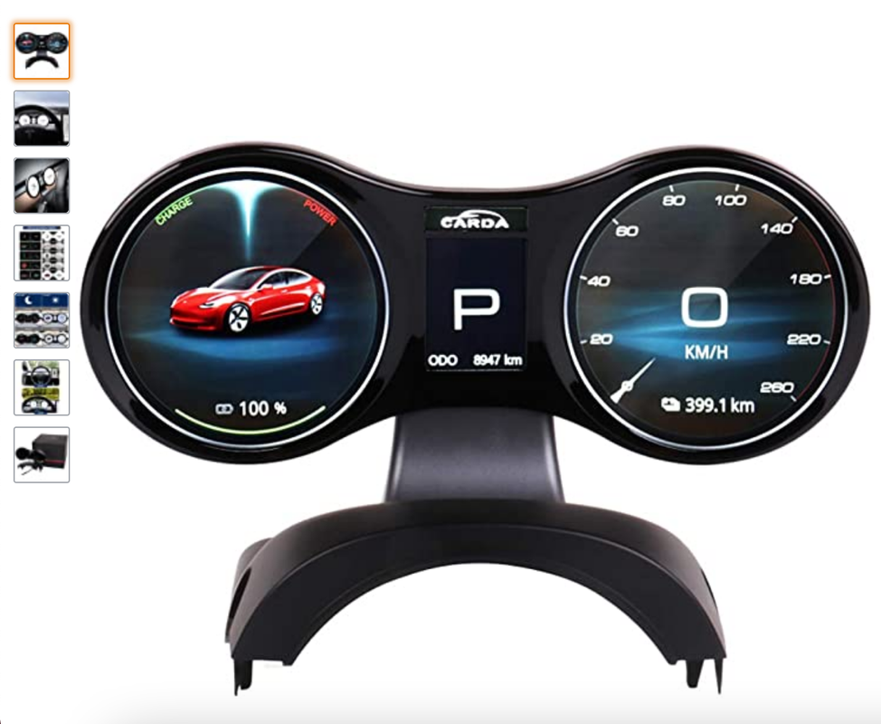 Tableau-de-Bord-Dashboard-Tesla-Model-3.