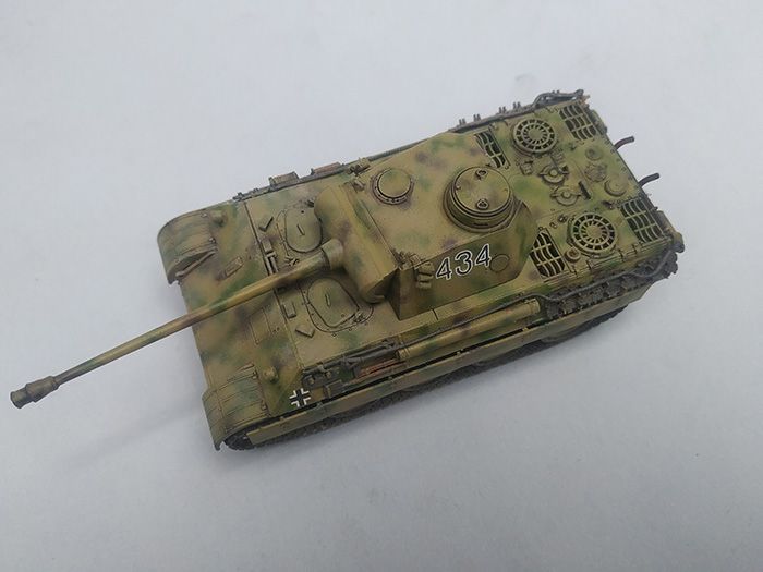 Panther Ausf.D, Zvezda, 1/72 IMG-20220625-111558