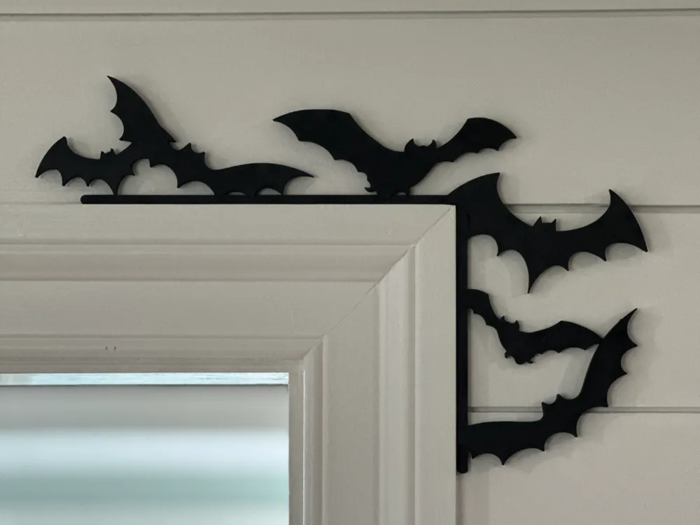 Fledermäuse Halloween Tür-Ecken-Dekor 🦇