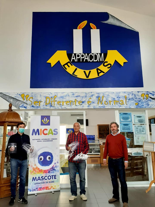 UGT PORTALEGRE REGRESSA À ENTREGA DE VISEIRAS DE PROTECÇÃO A TRABALHADORES MAIS EXPOSTOS À COVID-19 1