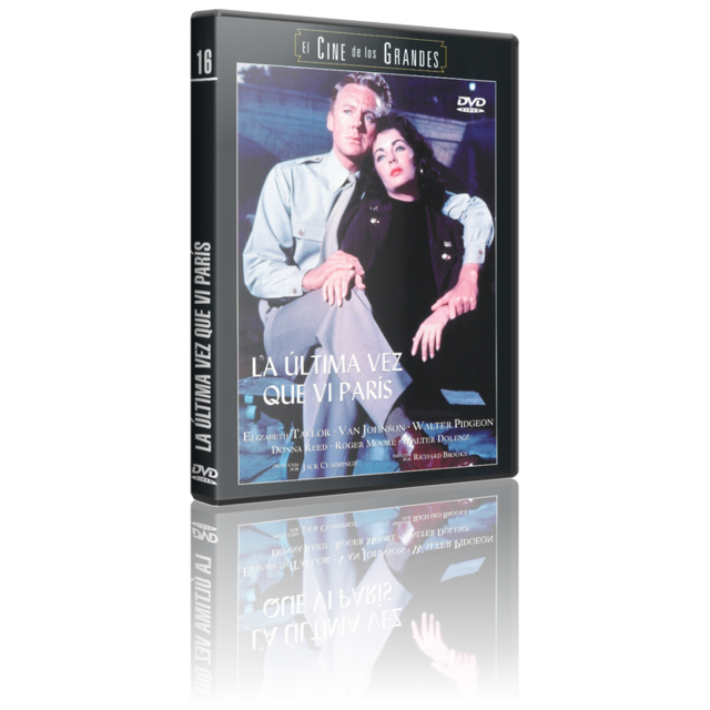 Portada - La Última Vez Que Vi París [DVD5Full] [Pal] [Cast/Ing] [Sub:Cast] [Drama] [1954]