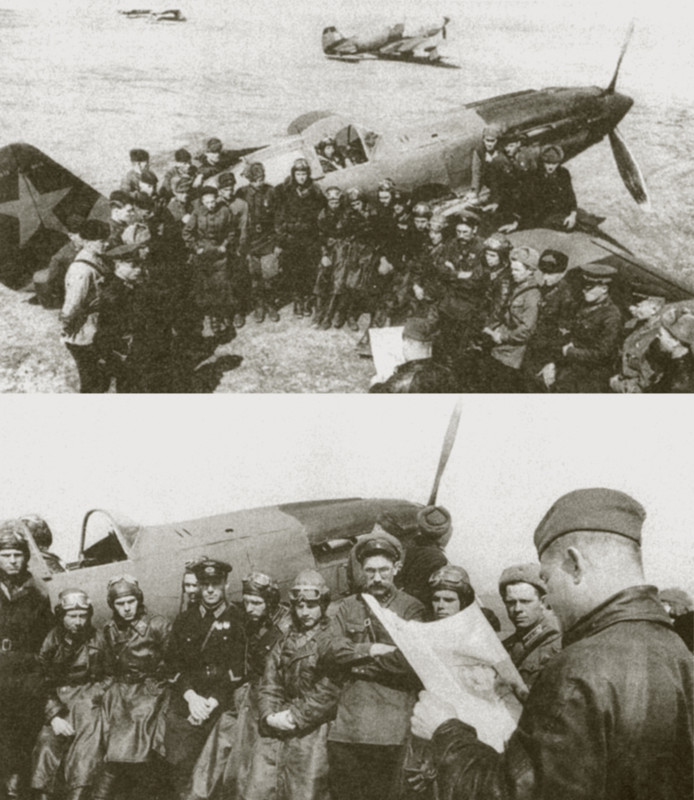 Mikoyan-Gurevich-MiG-3-12GvIAP-Red-49-flown-by-Capt-KA-Kriukov-at-Vnukovo-Moscow-spring-1942-01
