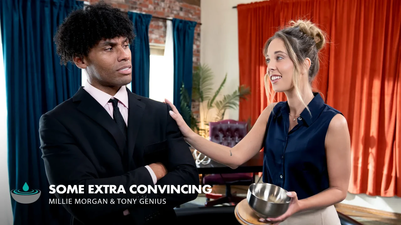 [NuruMassage] Millie Morgan – Some Extra Convincing