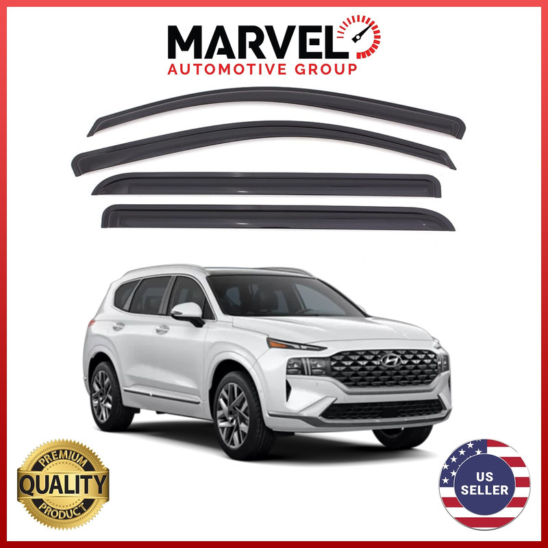Amazon.com: Safe Smoke Window Visor Sun Rain Vent Guard 4 Pcs Set Out  Channel Visor Compatible with Hyundai Elantra (Elantra 2017~2018 Smoke) :  Automotive