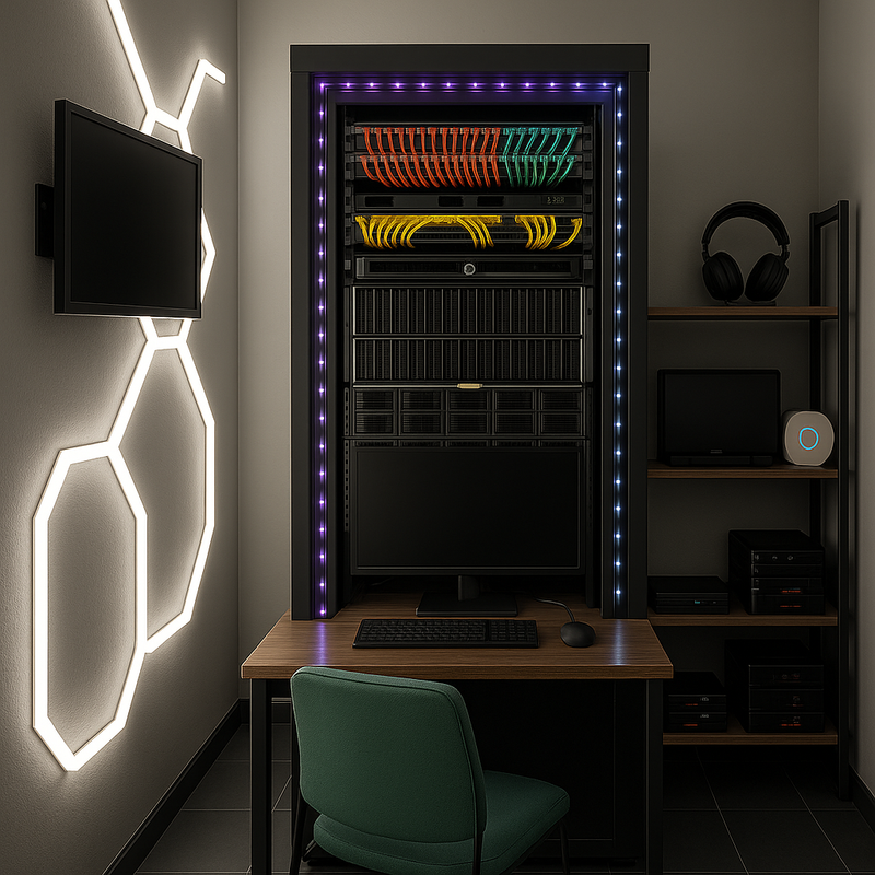 🧩 O Cofre Digital da PixBugTech: Como Nasce um Home Lab que Sobrevive até ao Fim da Internet