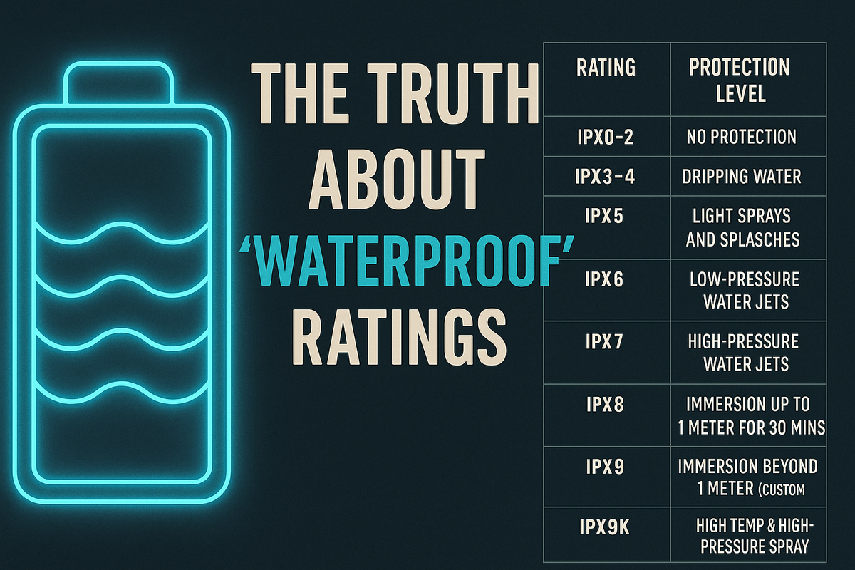 Waterproof Ratings Testing