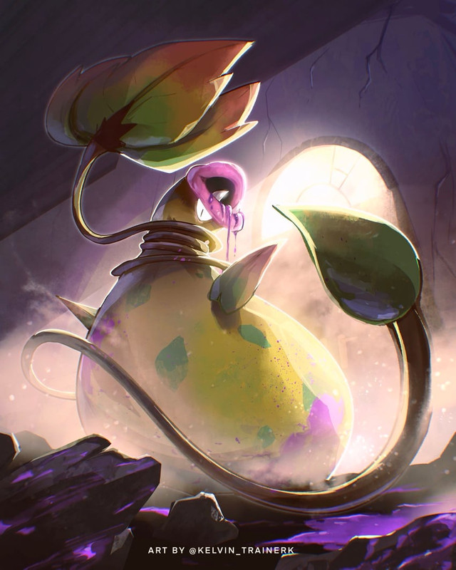 victreebel-and-mega-victreebel-pokemon-d