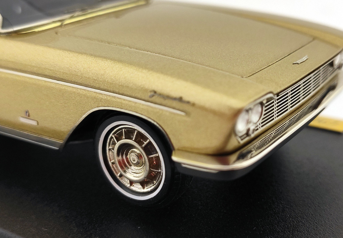 Cadillac Jaqueline Coupe by Pininfarina 1961 gold EMC Pivtorak Півторак Пивторак 1 of 120 pcs (4)