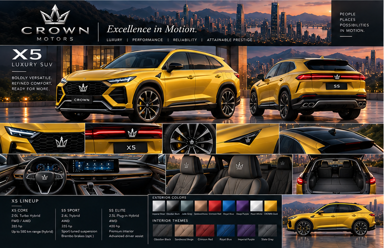 CROWN X5 Luxury Performance SUV